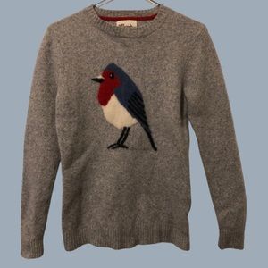 💸 $2 ADD-ON Telluride 100% Merino Wool Bird Sweater